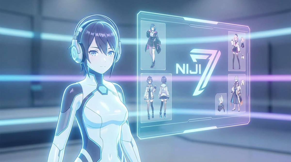 Is Midjourney NIJI 7 Suitable for VTubers?