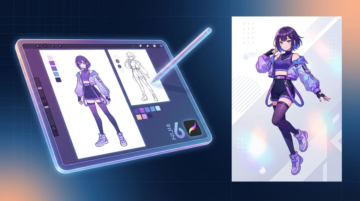 Is Midjourney NIJI 6 Good for Anime Character Design and Illustration?