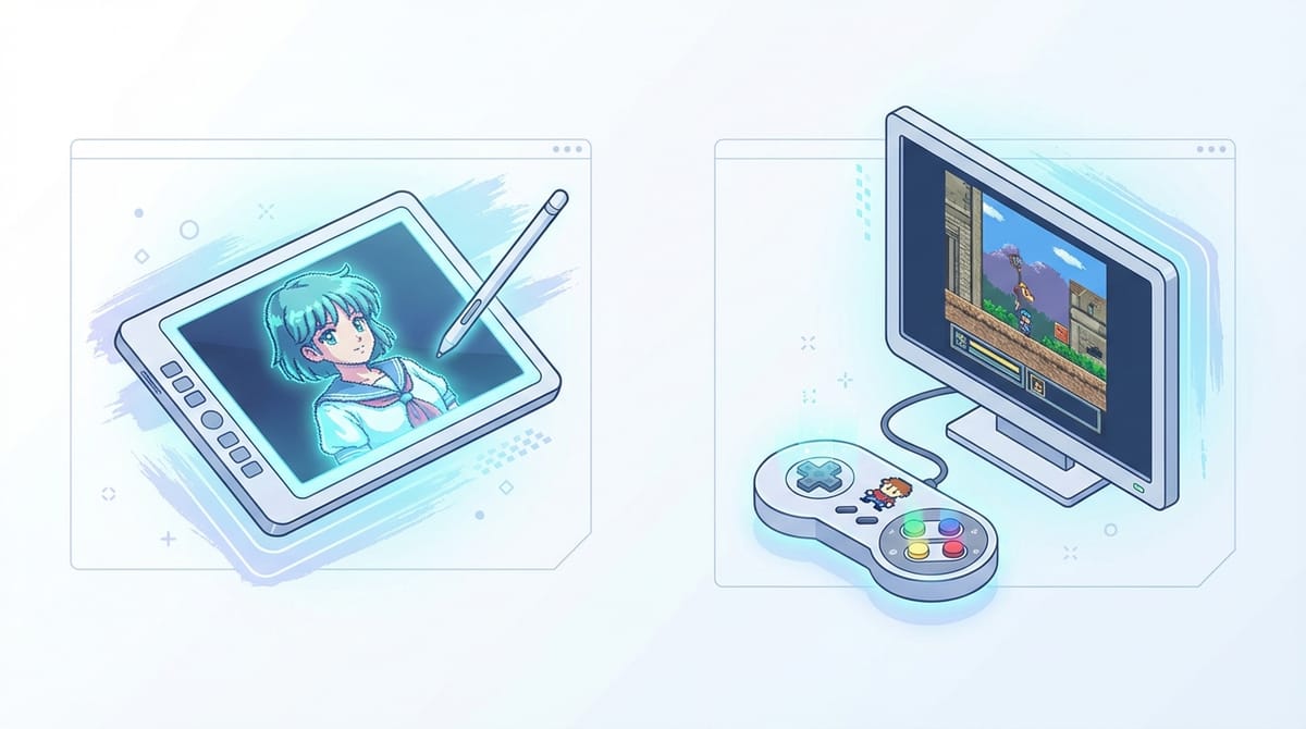 Is Nova Retro Anime Suitable for Digital Artists and Retro Game Developers?