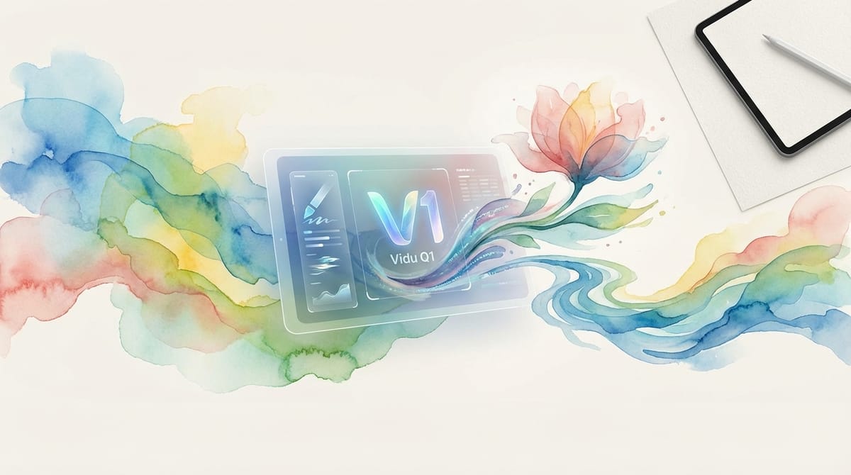 Is Vidu Q1 Suitable for Generating Watercolor Style Content?