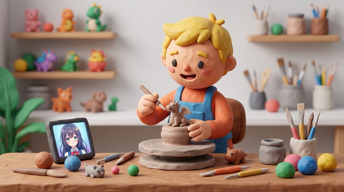 Is Midjourney NIJI 6 Suitable for Generating Plasticine Style Content?