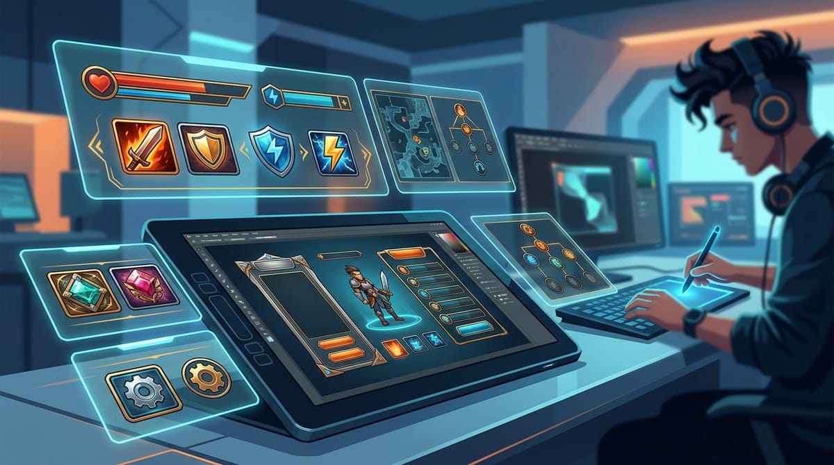 A Complete Guide to Creating Game UI Assets with Midjourney V6.1