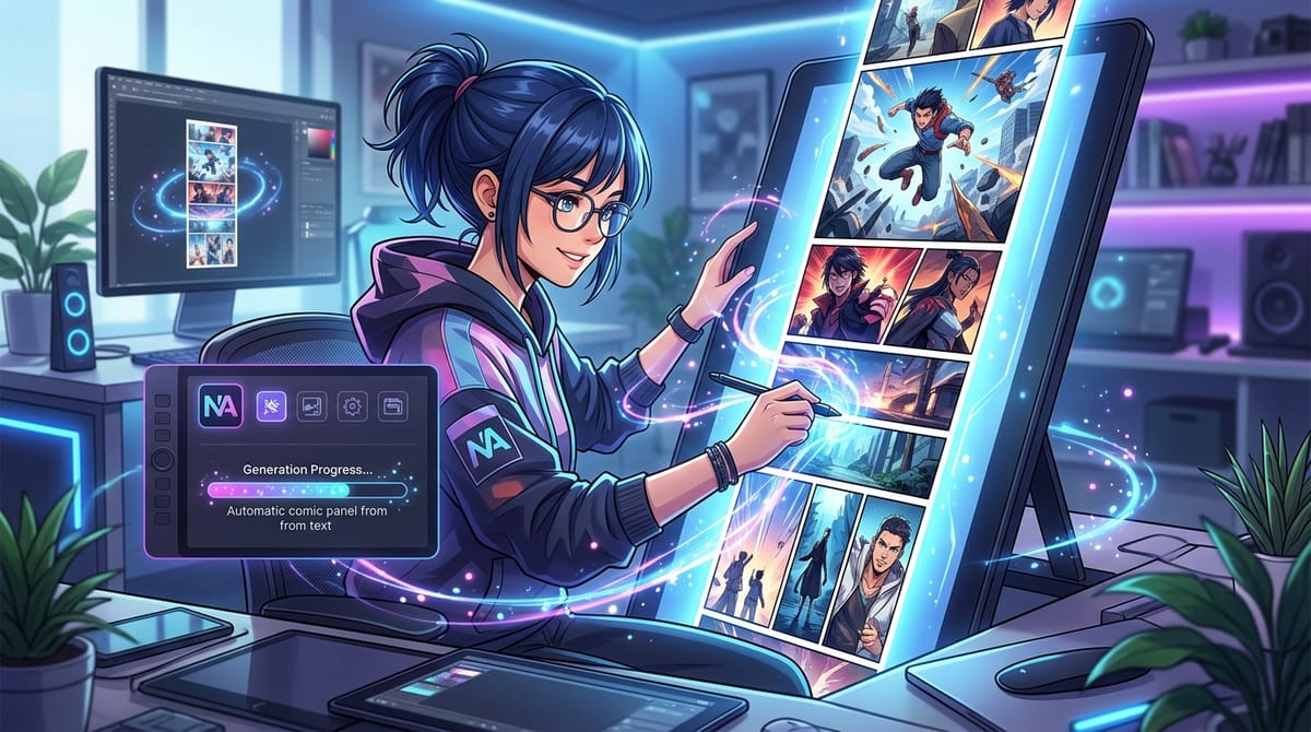 A Complete Guide to Creating Vertical Comic Content Using Nova Anime Unlimited