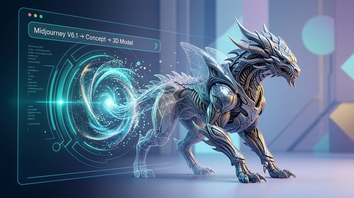 The Complete Guide to Creating 3D Model Content with Midjourney V6.1