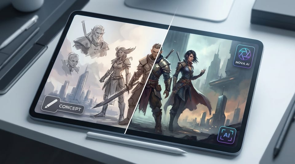 Is Nova Anime Unlimited Suitable for Generating Concept Art Style Content?