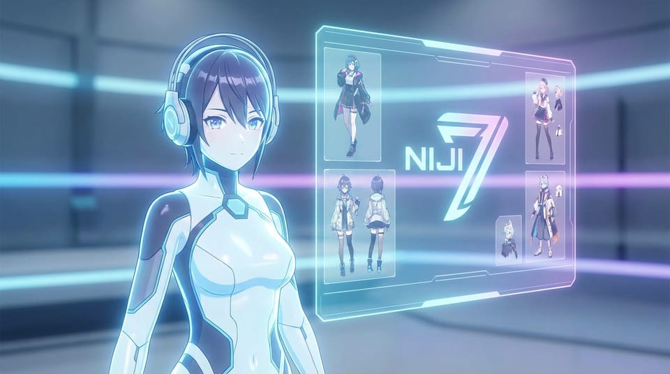 Is Midjourney NIJI 7 Suitable for VTubers?