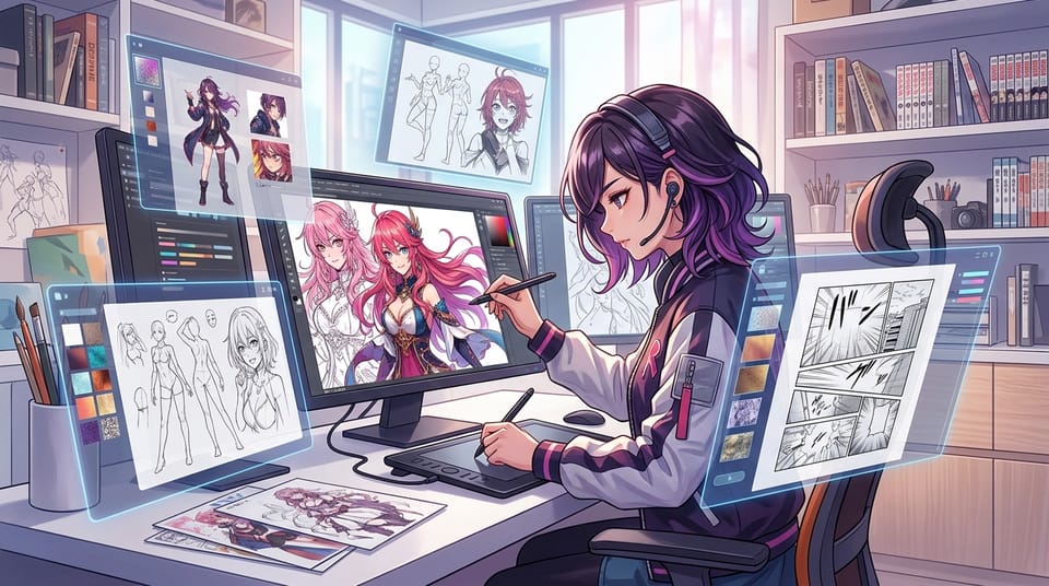 Is Hotgen Anime Unlimited Good for Anime Character Design and Doujin Illustration?